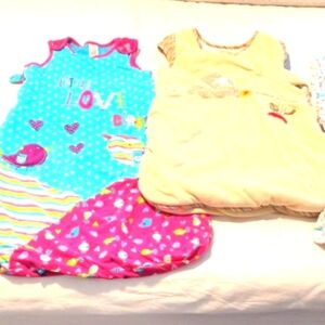 Thick Baby sleeping sack, sleeping bag -2 pieces